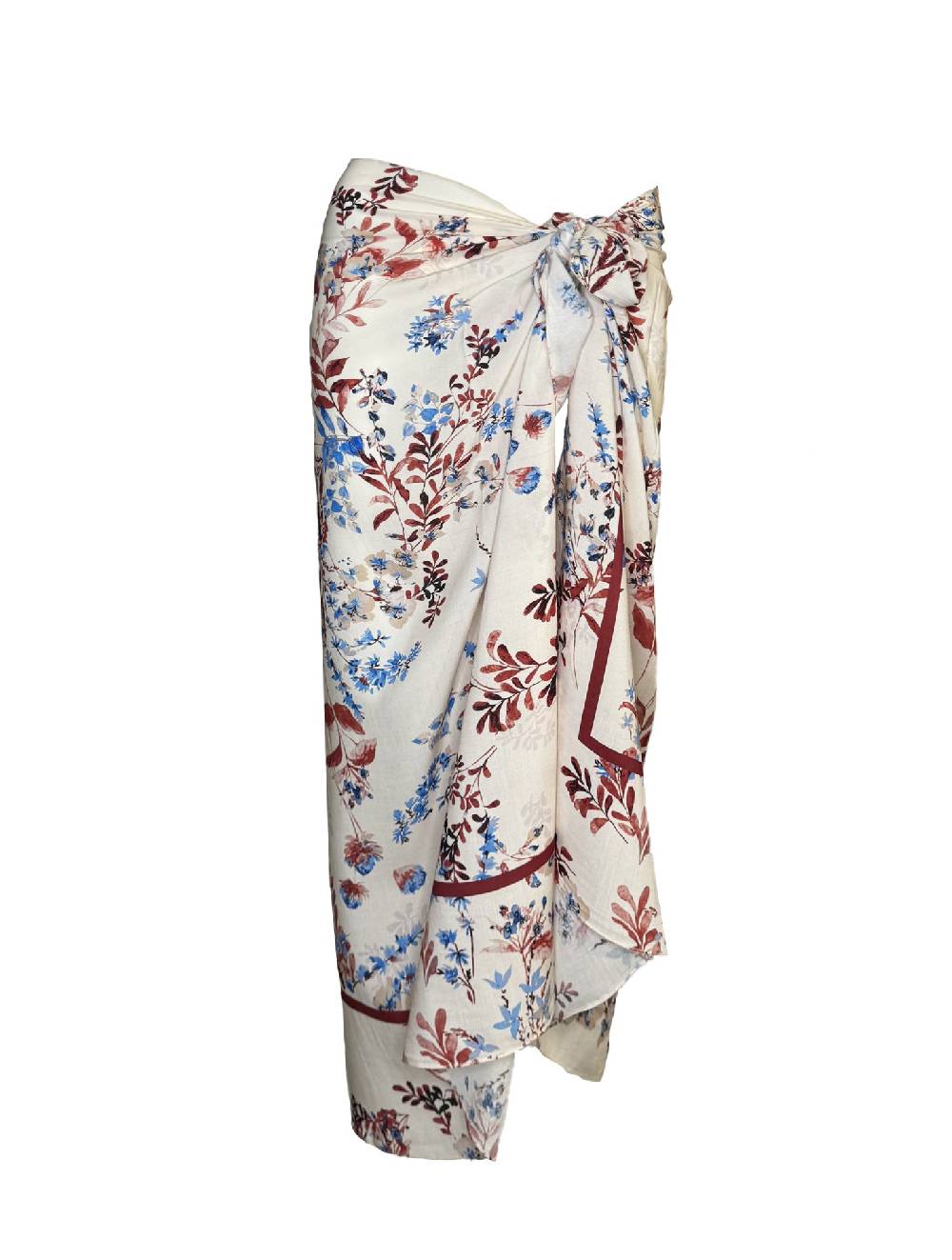 Olivia Gold Pareo Lungo A Fantasia