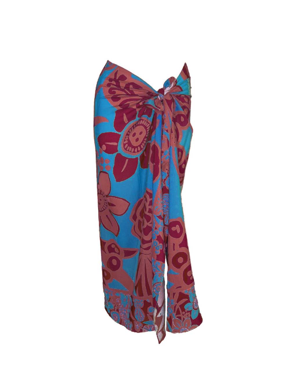 Olivia Gold Pareo Lungo A Fantasia