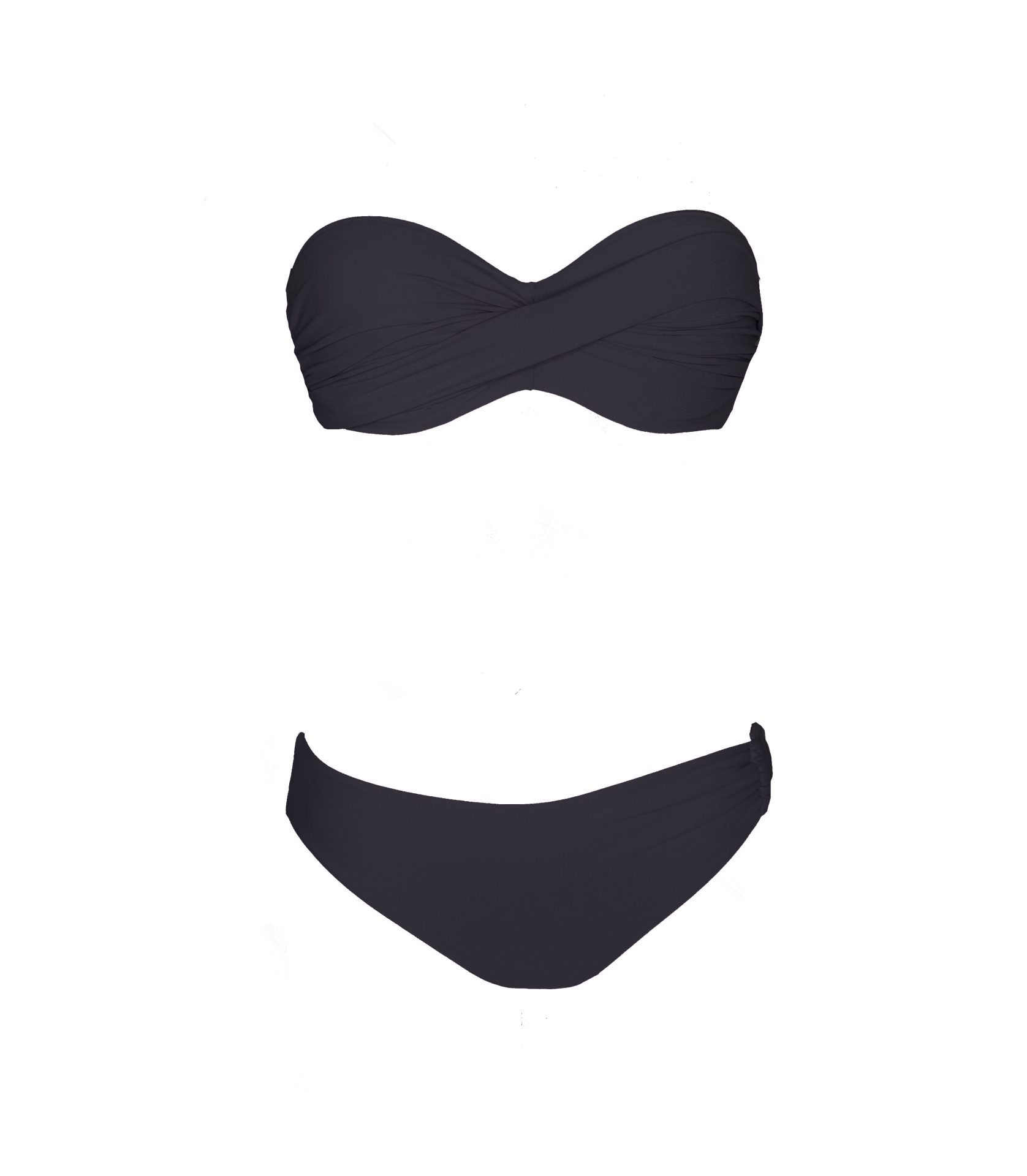 Olivia Gold Reggiseno A Fascia + Slip Con Accessorio