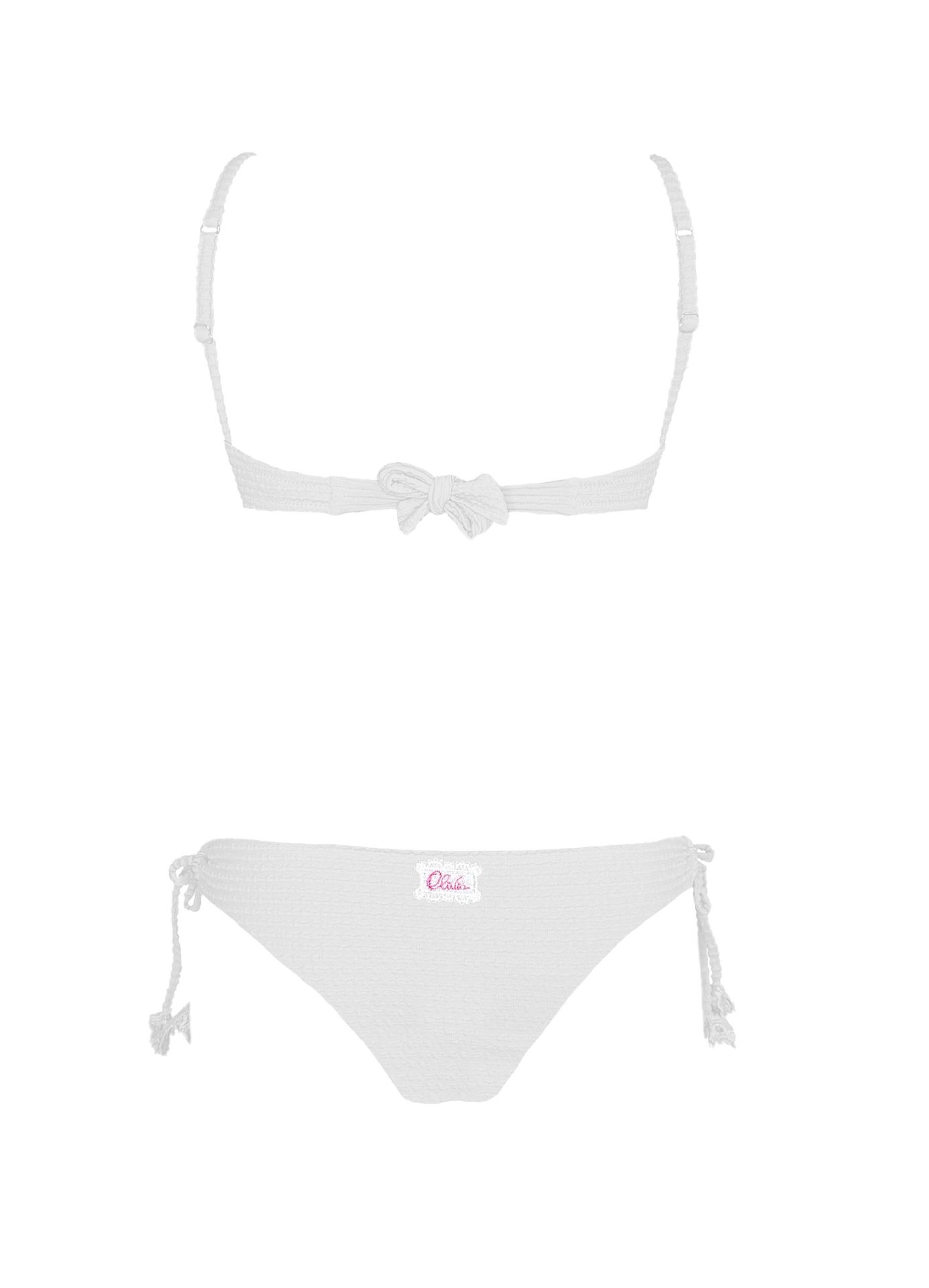 Olivia Gold Reggiseno Balconcino + Slip Con Coulisse