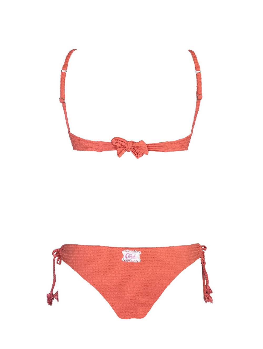 Olivia Gold Reggiseno Balconcino + Slip Con Coulisse