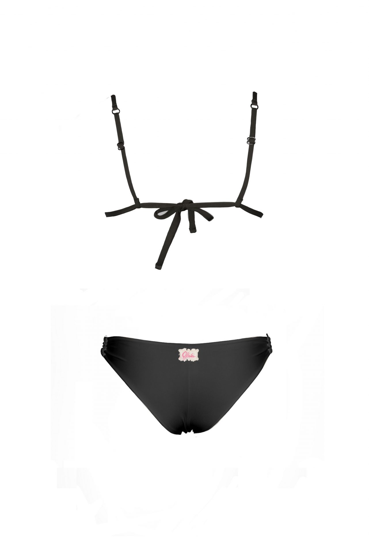 Olivia Gold Triangolo Push Up + Slip Con Anelli