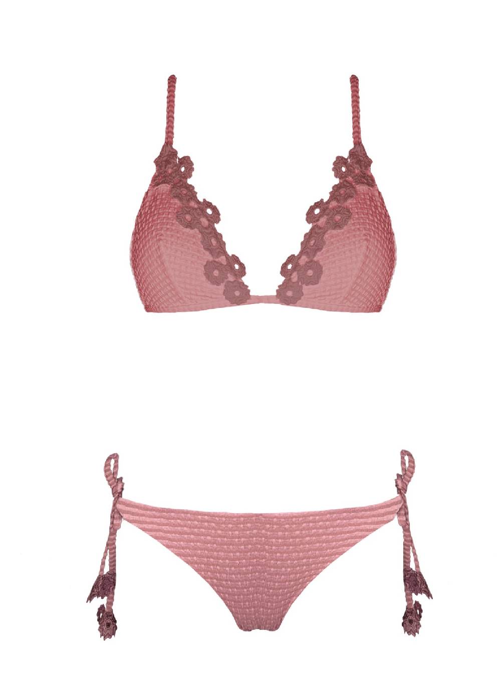 Olivia Gold Reggiseno Triangolo Fisso + Slip A Vita Bassa