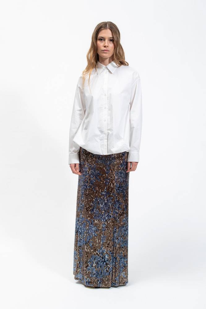 Olla Parèg CAMICIA OVER IN POPELINE DI COTONE