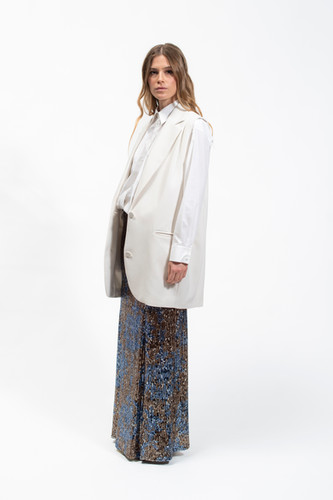 Olla Parèg GILET OVER IN CREPE STRETCH