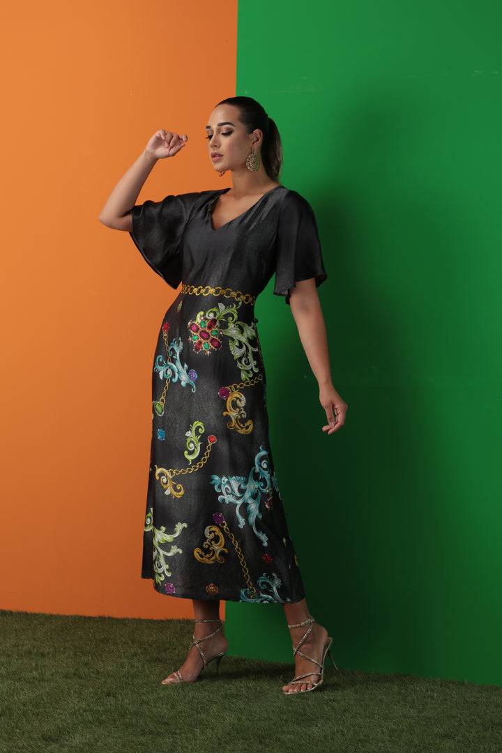 Oltre Tempo Abito lungo in viscosa