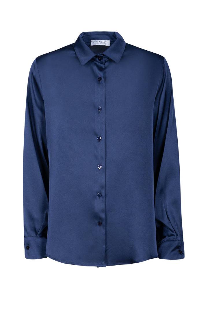 Oltre Tempo Camicia Classica In Raso