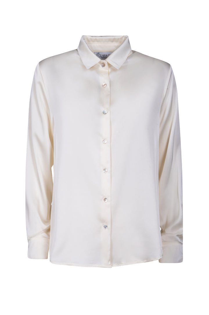 Oltre Tempo Camicia Classica In Raso