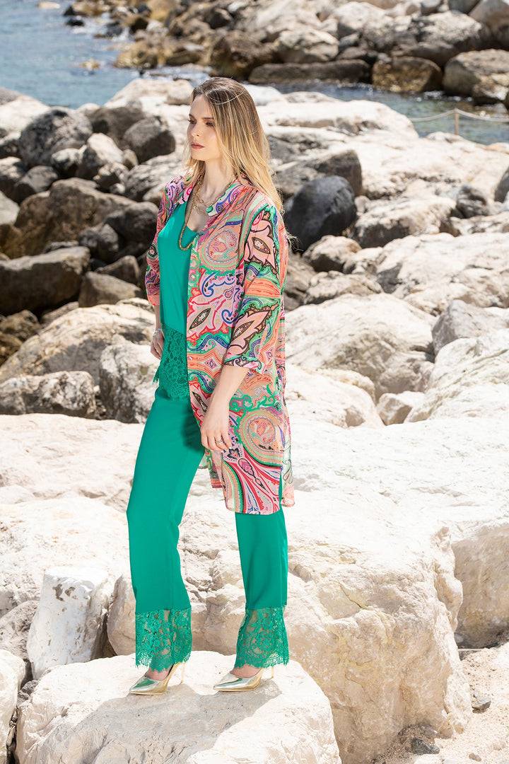 Oltre Tempo Camicia lunga fantasia