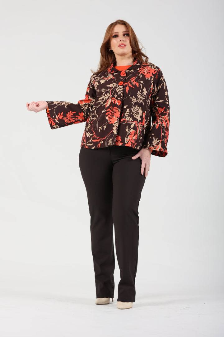 Oltre Tempo Cappa fantasia in tecnico comfort