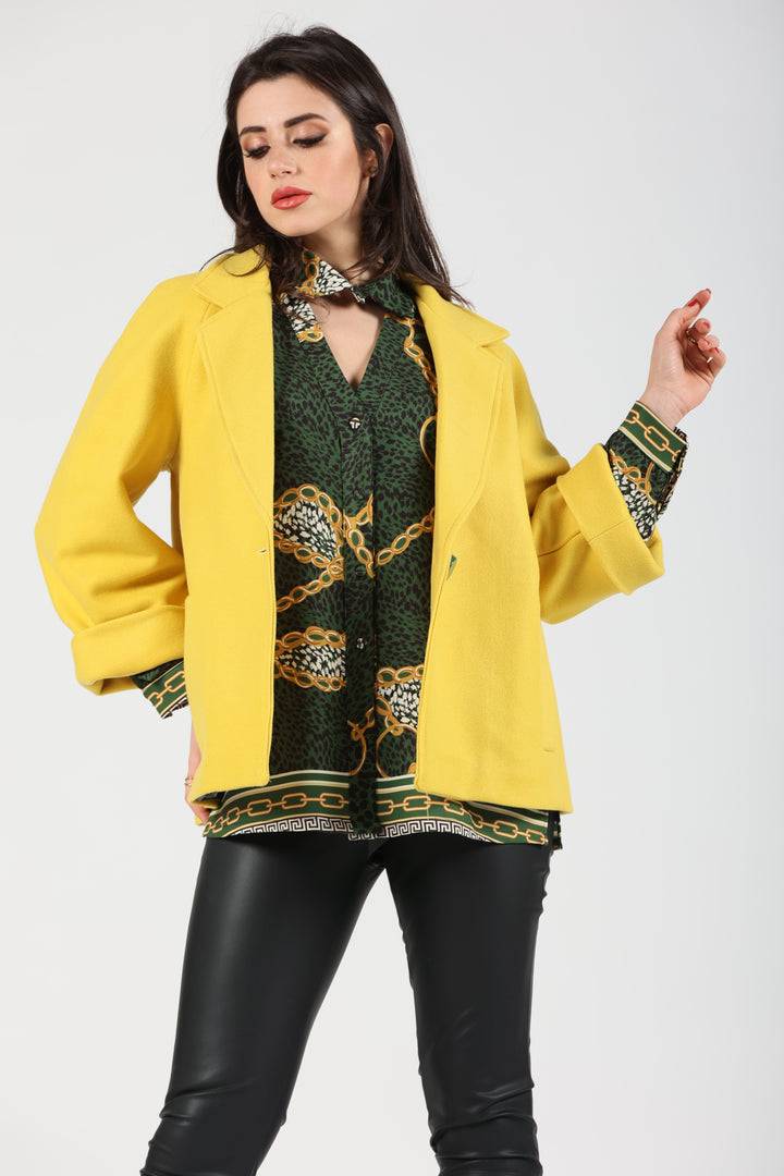 Oltre Tempo Cappa In Misto Lana