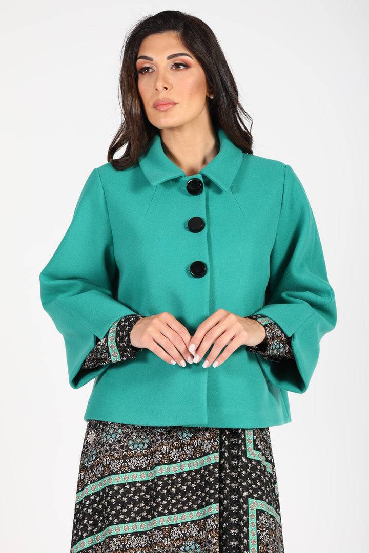 Oltre Tempo Cappa unita tre bottoni