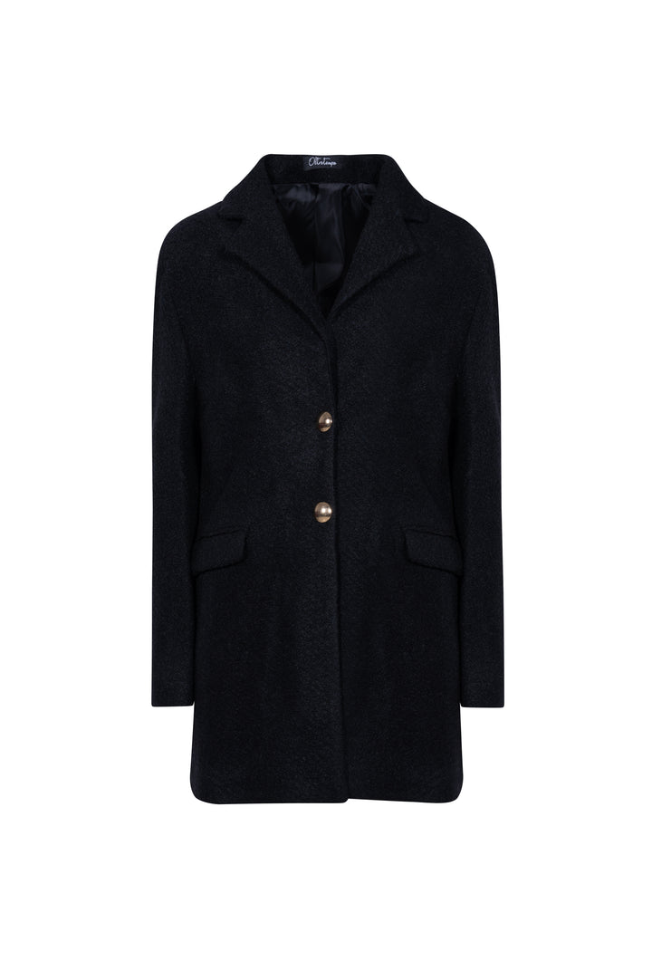 Oltre Tempo Cappotto Bouclè In Lana