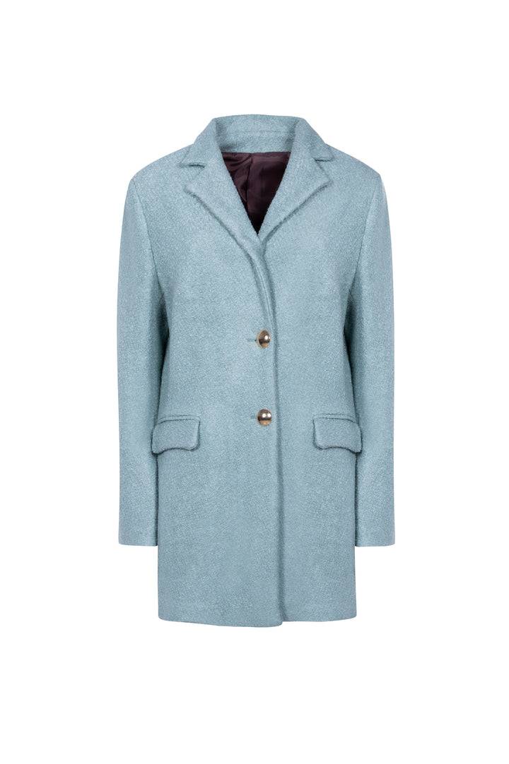 Oltre Tempo Cappotto Bouclè In Lana