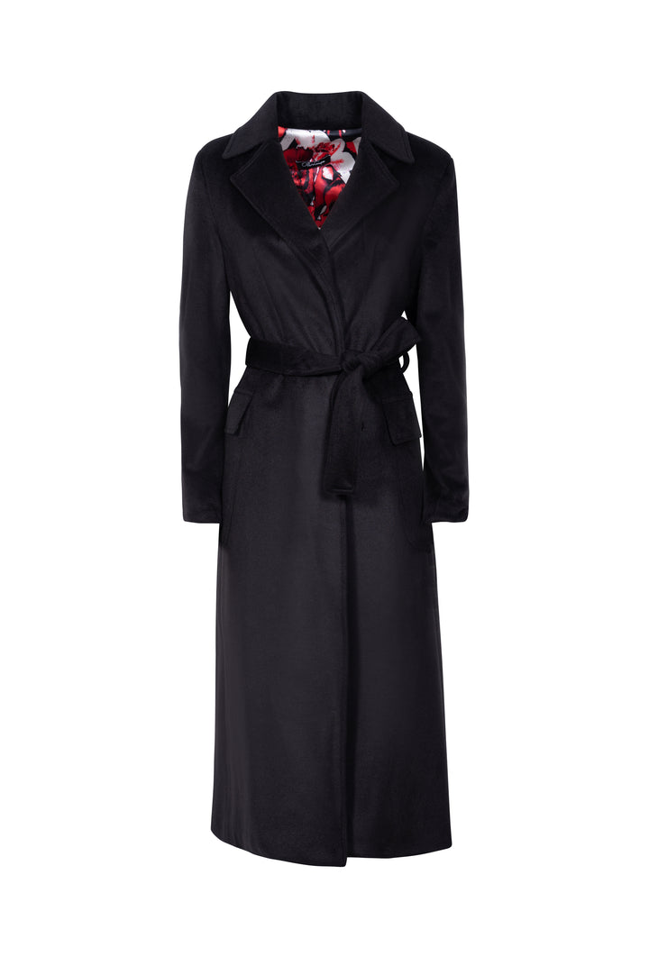 Oltre Tempo Cappotto In Lana Con Tasche A Toppa