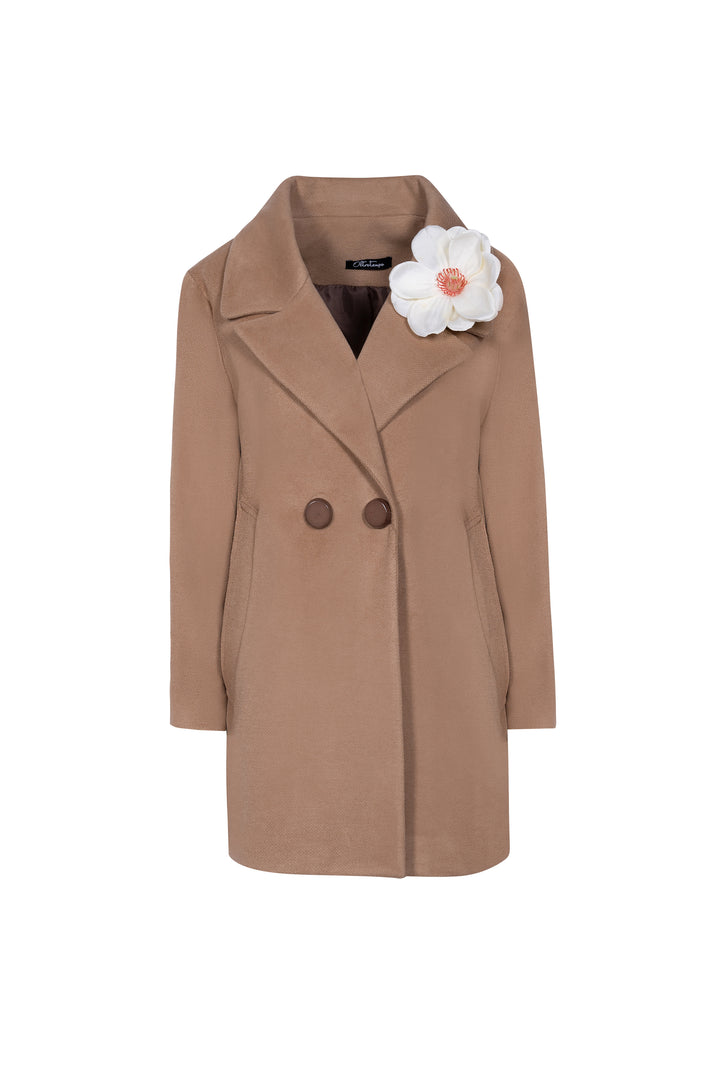 Oltre Tempo Cappotto In Viscosa Due Bottoni