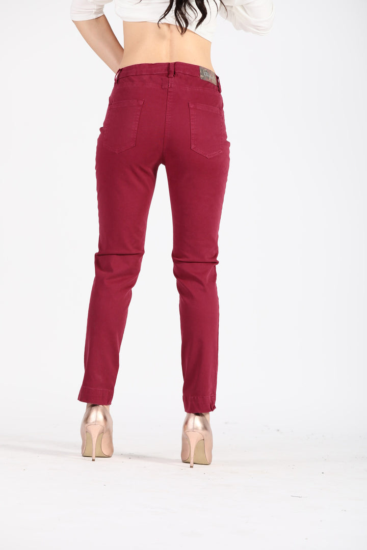 Oltre Tempo Capri In Cotone Un Bottone