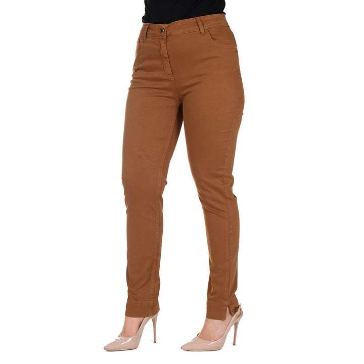 Oltre Tempo Capri In Cotone Un Bottone