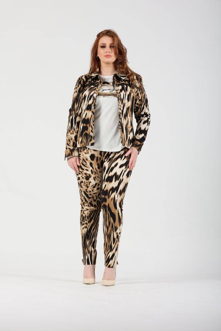 Oltre Tempo Capri Maculato In Cotone