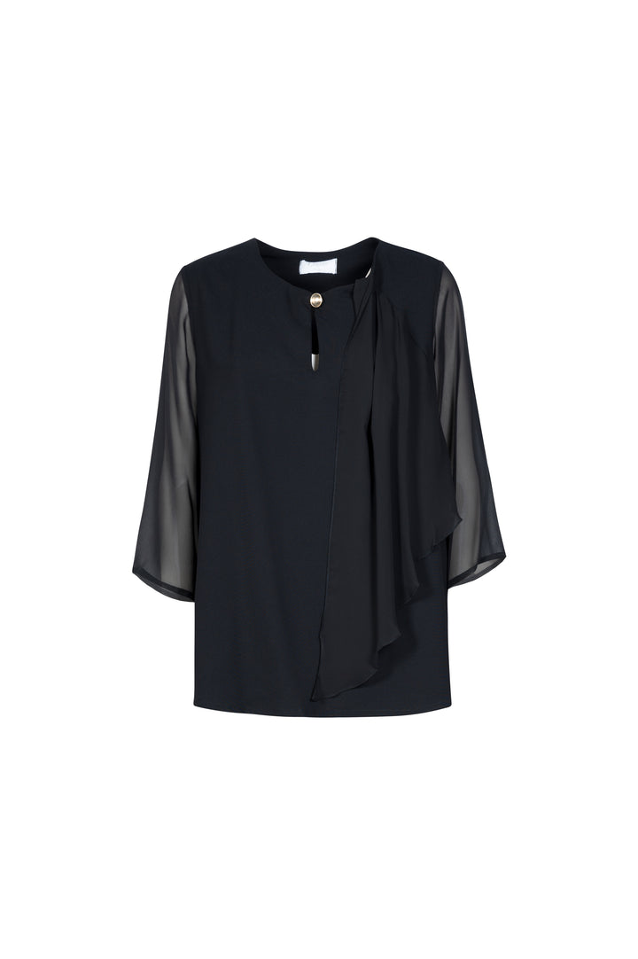 Oltre Tempo Casacca In Cadì Con Bottoncino