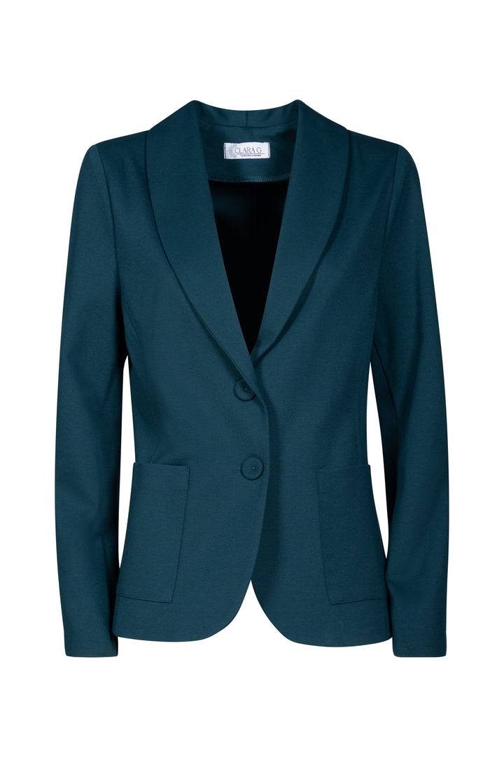 Oltre Tempo Giacca In Punto Milano Tasche A Toppa