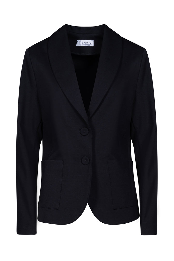 Oltre Tempo Giacca In Punto Milano Tasche A Toppa