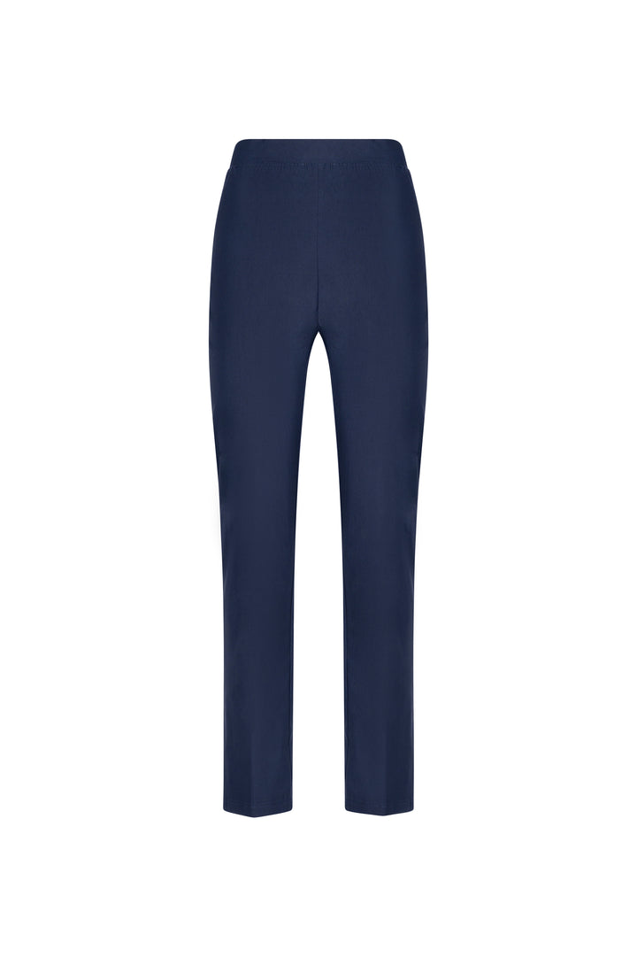 Oltre Tempo Pantalone Dritto In Elastico In Catena