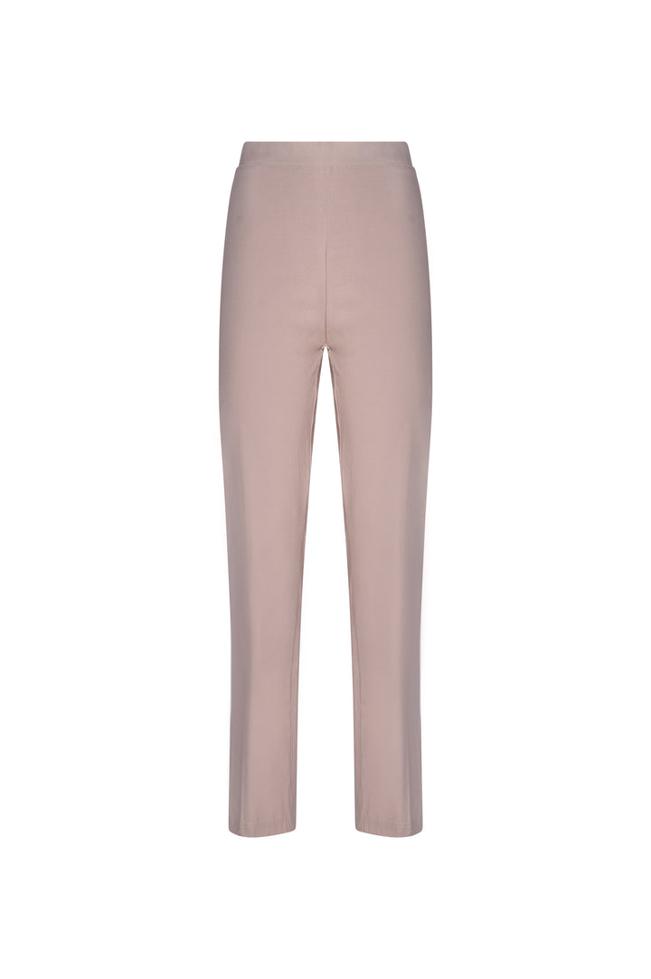 Oltre Tempo Pantalone Dritto In Elastico In Catena