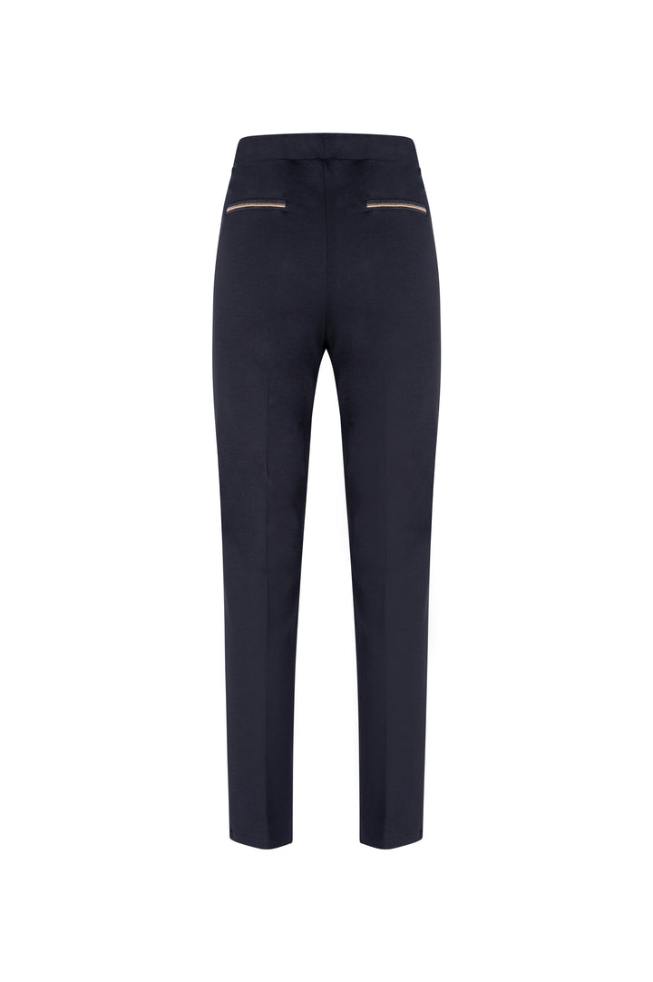 Oltre Tempo Pantalone In Punto Milano Di Viscosa