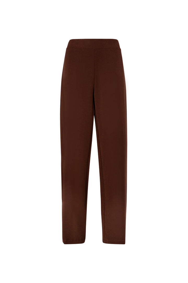 Oltre Tempo Pantalone In Twill Di Viscosa Manolana