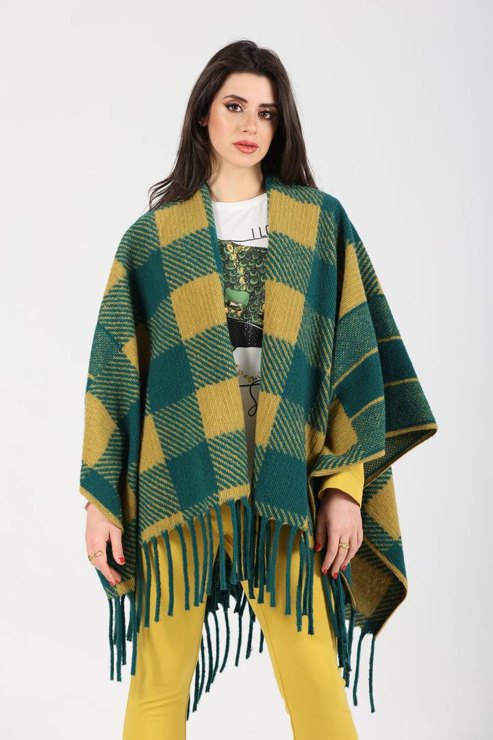 Oltre Tempo Poncho In Lana