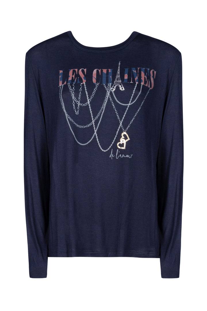 Oltre Tempo T-shirt In Viscosa Con Stampa