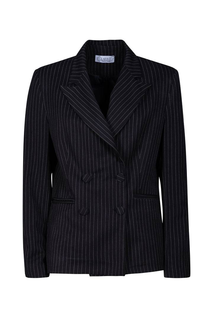 Oltre Tempo Tailleur Doppiopetto Gessato