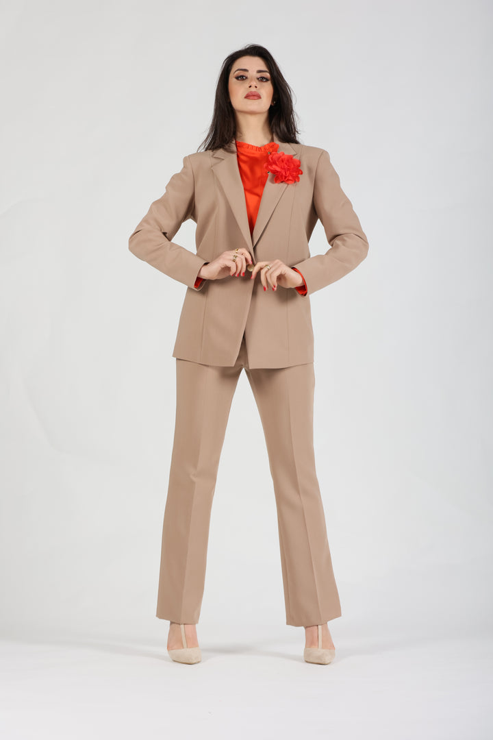 Oltre Tempo Tailleur In Poliviscosa