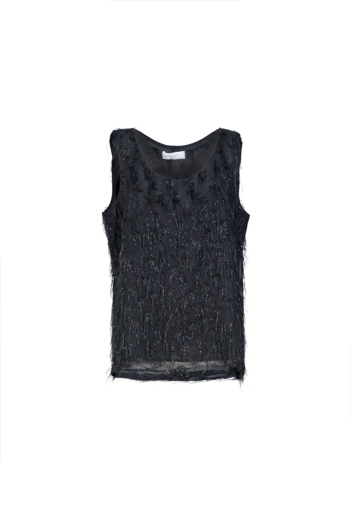 Oltre Tempo Top Con Piume