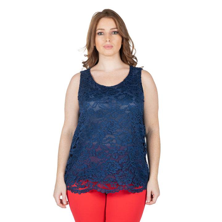 Oltre Tempo Top in pizzo