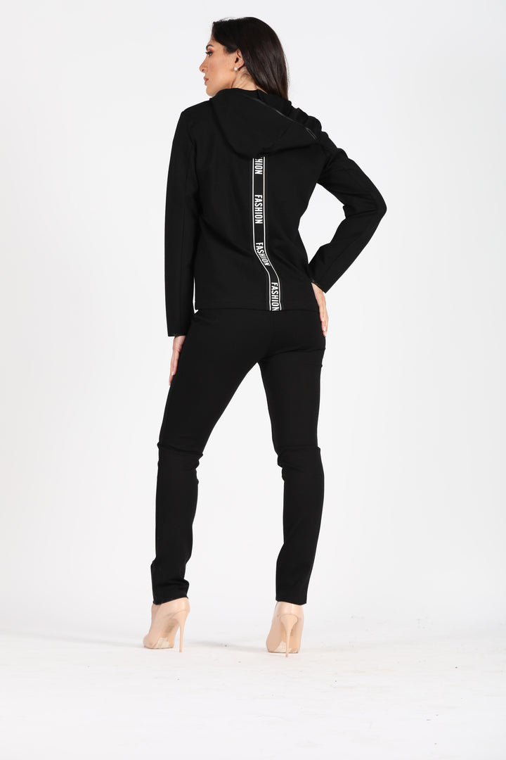 Oltre Tempo Pantalone Capri Punto Milano Con Elastico