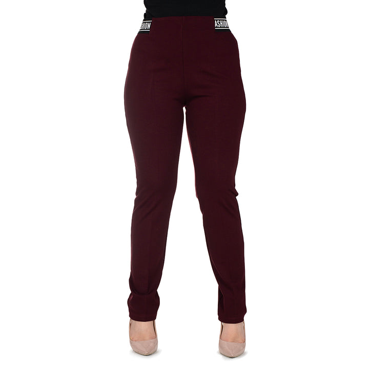 Oltre Tempo Pantalone Capri Punto Milano Con Elastico