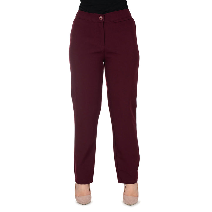 Oltre Tempo Pantalone Con Elastico In Vita E Frisi Sulla Sinistra