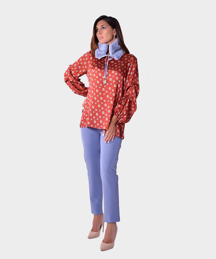 Oltre Tempo Pantalone tecnico con elastico al dietro