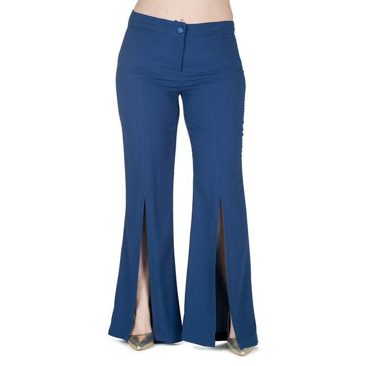 Oltre Tempo Pantalone Unito In Cadì Aperto Sul Davanti