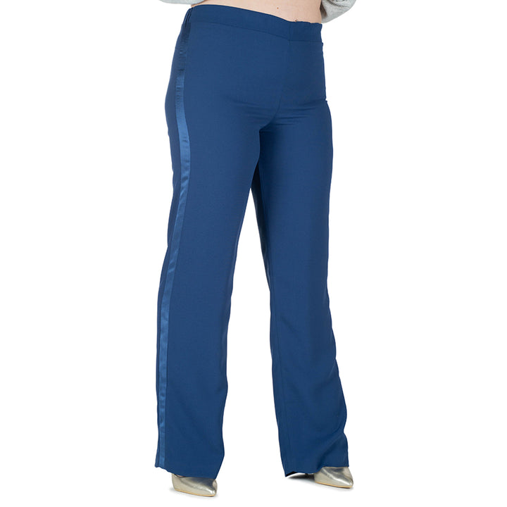 Oltre Tempo Pantalone Unito In Cadì Con Fascia Ai Lati