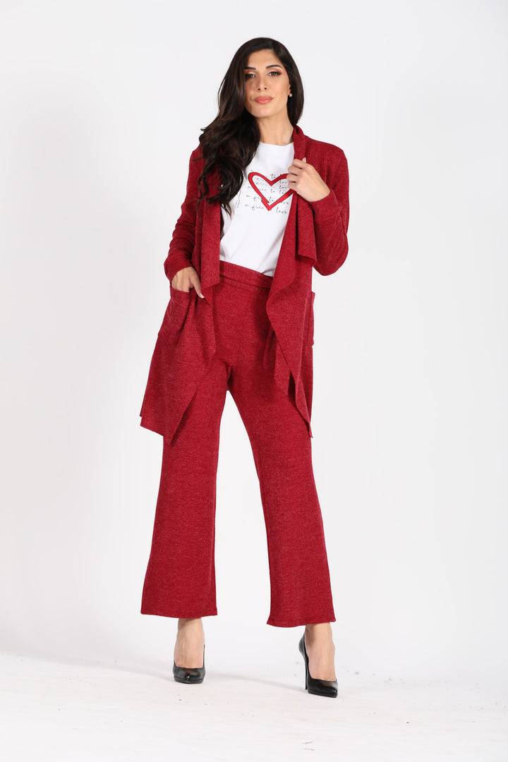 Oltre Tempo Spolverino in viscosa in maglia mano lana