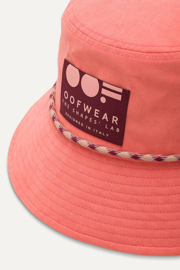 Oof Wear CAPPELLO BUCKET IN NYLON PESCA 2008 - CORALLO