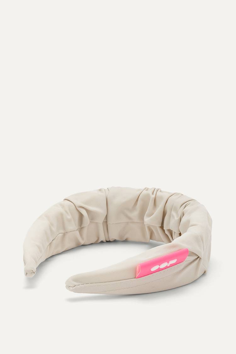 Oof Wear CERCHIELLO ARRICCIATO IN NYLON MEMORY 2007 - CREMA