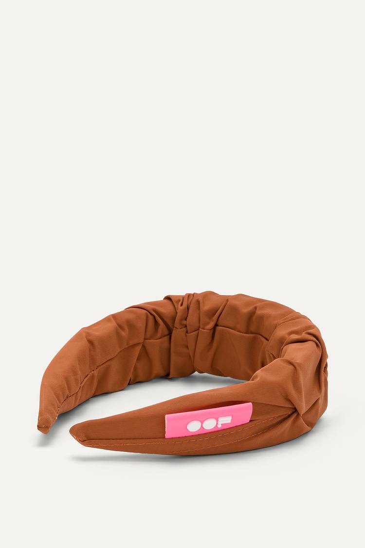 Oof Wear CERCHIELLO ARRICCIATO IN NYLON MEMORY 2007 - PAPRIKA
