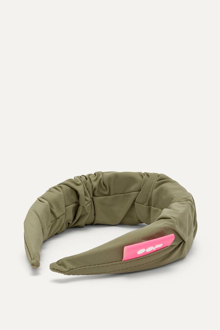 Oof Wear CERCHIELLO ARRICCIATO IN NYLON MEMORY 2007 - VERDE