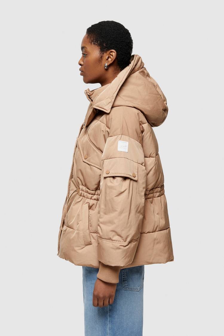 Oof Wear GIACCA CORTA 9234 IN NYLON MEMORY - CAMMELLO