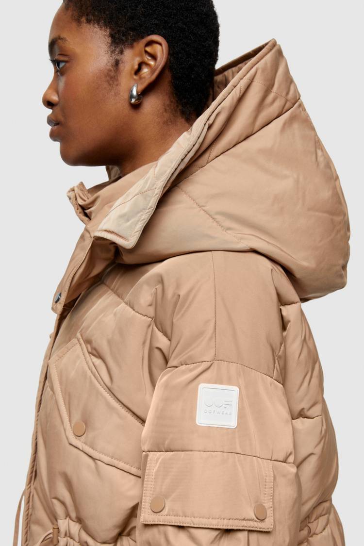 Oof Wear GIACCA CORTA 9234 IN NYLON MEMORY - CAMMELLO