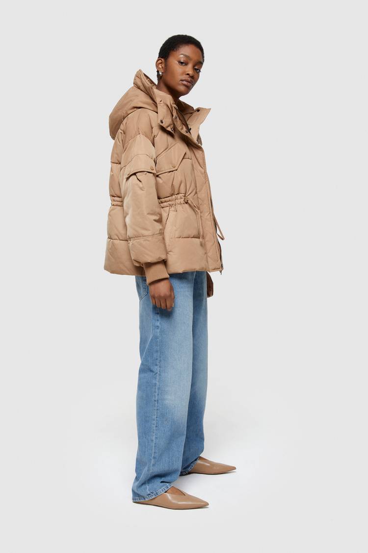 Oof Wear GIACCA CORTA 9234 IN NYLON MEMORY - CAMMELLO